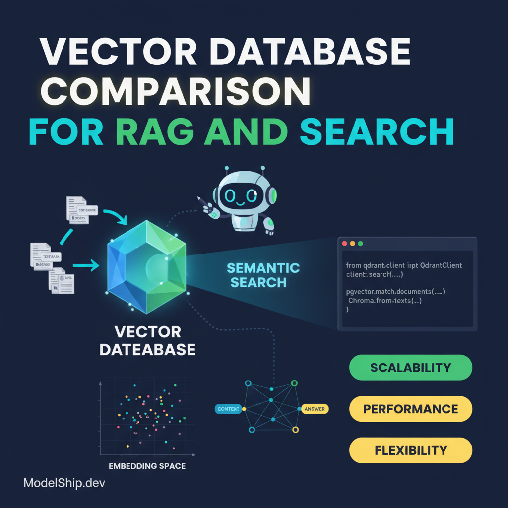 Vector Database Comparison for RAG and Search