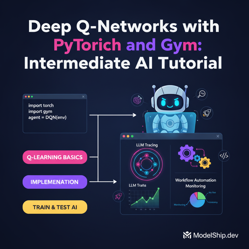 Deep Q-Networks with PyTorch and Gym: Intermediate AI Tutorial