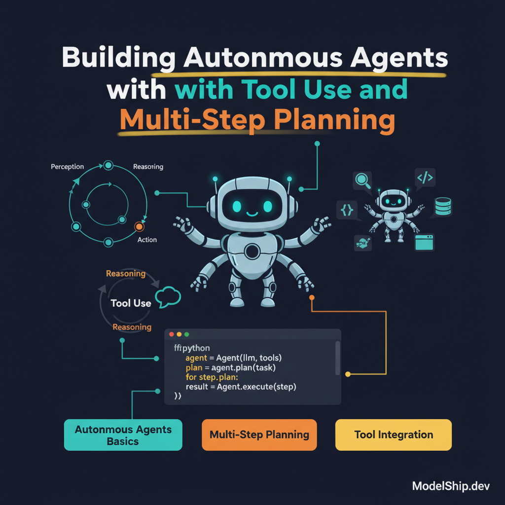 Building Autonomous Agents with Tool Use and Multi-Step Planning