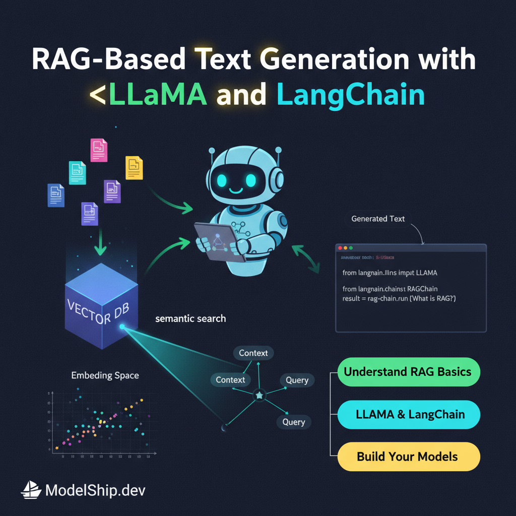 RAG-Based Text Generation with LLaMA and LangChain